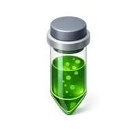 Science Vial 3D icon
