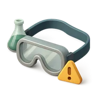 Science Safety Goggles 3D icon