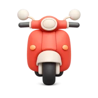 Scooter 3D icon