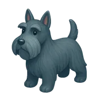 Scottish Terrier 3D icon