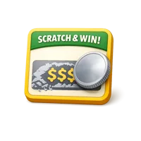 Scratch Card 3D icon