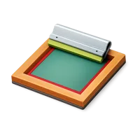 Screen Printing Frame 3D icon