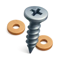 Screw 3D icon
