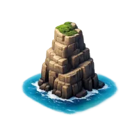 Sea Stack 3D icon