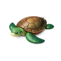 Sea Turtle 3D icon
