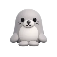 Seal 3D icon