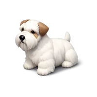 Brown Sealyham Terrier 3D icon