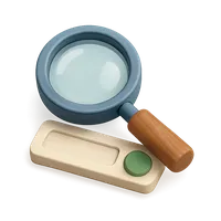 Search Magnifier 3D icon