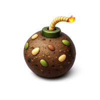 Seed Bomb 3D icon