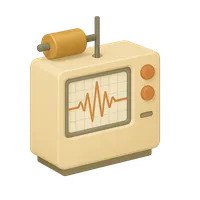 Seismograph 3D icon
