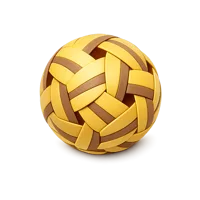 Sepak Takraw Ball 3D icon