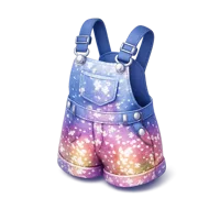 Sequined Overalls 3D icon