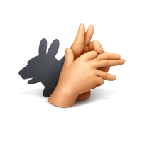 Orange Shadow Puppets 3D icon
