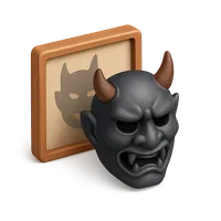 Shadow Mask 3D icon