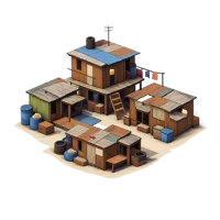 Shantytown 3D icon
