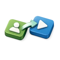 Share 3D icon