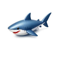 Blue Shark 3D icon