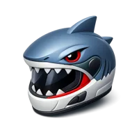 Shark Helmet 3D icon