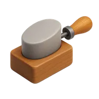 Sharpening Stone 3D icon
