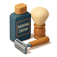Shaving Kit 3D icon
