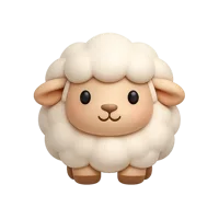 Sheep 3D icon