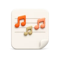 Sheet Music 3D icon