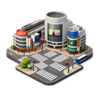 Shibuya Crossing 3D icon