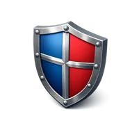 Red Shield 3D icon