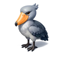 Shoebill 3D icon