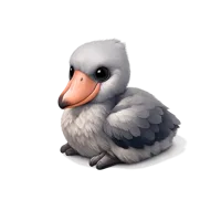 Shoebill Chick 3D icon