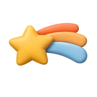 Shooting Star 3D icon