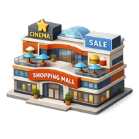 Shopping Mall 3D icon