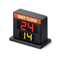Shot Clock 3D icon