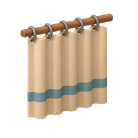 Shower Curtain 3D icon