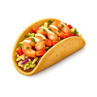 Shrimp Taco 3D icon
