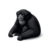 Siamang 3D icon