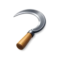 Sickle 3D icon