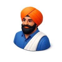 Sikh Man 3D icon