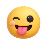 Silly Face 3D icon