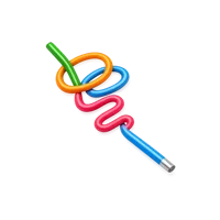 Silly Straw 3D icon