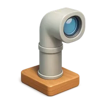 Simple Periscope 3D icon