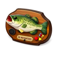 Singing Fish Plaque 3D icon
