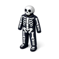 Skeleton Costume 3D icon