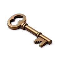 Skeleton Key 3D icon