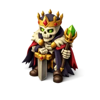 Skeleton King 3D icon