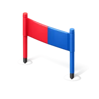 Ski Gate 3D icon