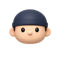 Skullcap Man 3D icon