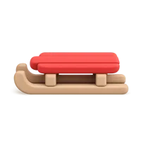 Sled 3D icon