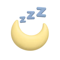 Sleep 3D icon