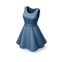 Sleeveless Dress 3D icon